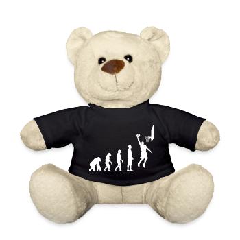 Basketball Dunk Evolution Motiv - Teddy - Schwarz - Vorne