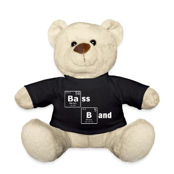 Bass Band Periodensystem PSE Elemente Nerd - Teddy - Schwarz - Vorne