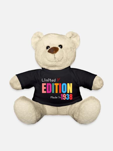 Limitierte Auflage Hergestellt 1938 - Teddy - Schwarz