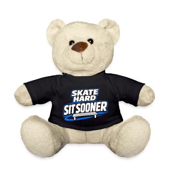 Ligue de la Bière Hockey Humour des joueurs drôles de hockey - Nounours - noir - Devant