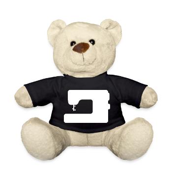 sewing machine - Teddy Bear - black - Front
