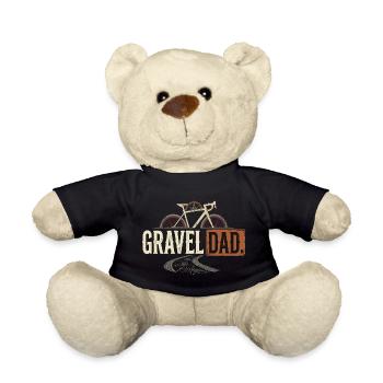Gravel Bike Dad Fahrrad Offroad Papa - Teddy Bear - black - Front