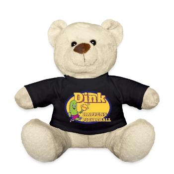 Pickleball Dink passiert lustige Liebe Pickleball - Teddy - Schwarz - Vorne