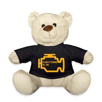 Motorkontrollleuchte - Teddy - Schwarz - Vorne