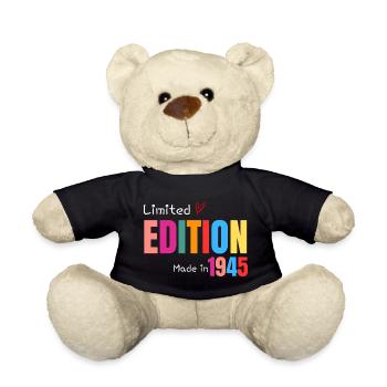 Limited edition Made in 1945 - Teddy Bear - black - Front