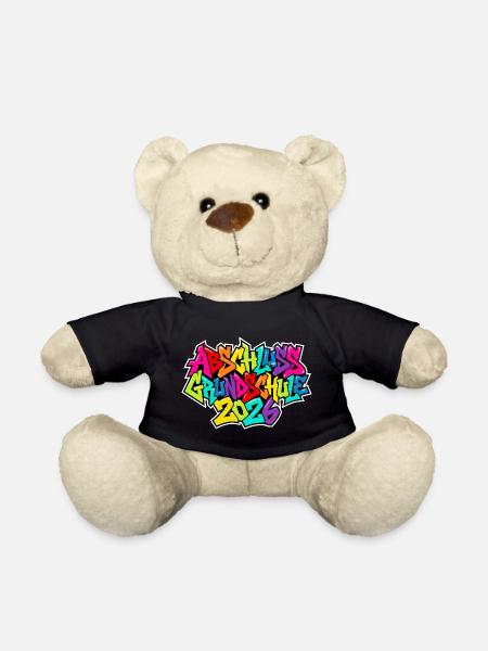 Grundschule Abschluss 2026 - Teddy - Schwarz