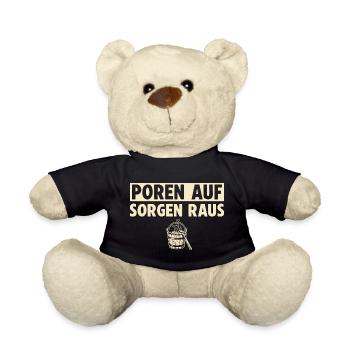 Poren auf Sorgen raus Sauna - Teddy - Schwarz - Vorne