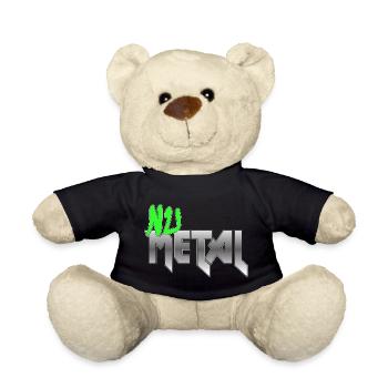 Nu Metal Green Fan Edition - Teddy - Schwarz - Vorne