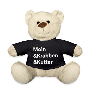 Hello Crab Cutter North Sea Coast Hamburg - Teddy - Schwarz - Vorne