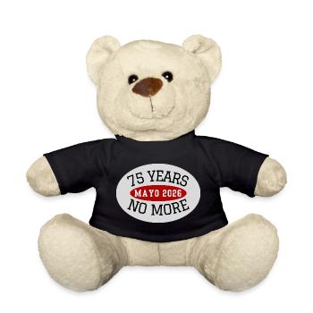 Mayo, 75 Jahre nicht mehr - Teddy - Schwarz - Vorne
