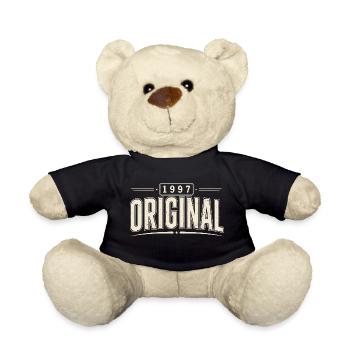 Original 1997 Cadeau Anniversaire 1997 retro 1997 - Nounours - noir - Devant