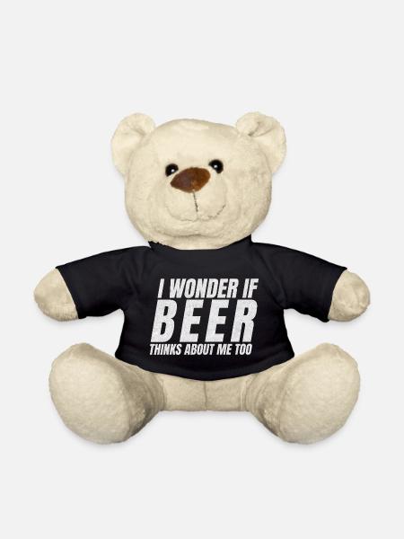 BEER THINKING ABOUT ME - Teddy - Schwarz