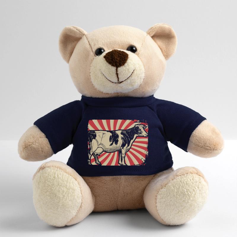 Bauer Bauernhof Kuh Teddy
