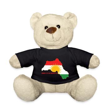 Born in Kurdistan - Teddy - Schwarz - Vorne