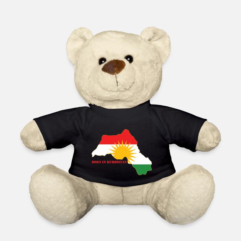 Born in Kurdistan - Teddy Bear - black