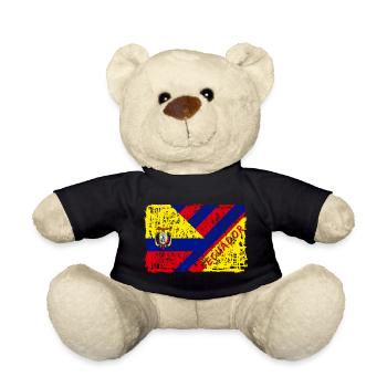 Equateur drapeau design / cadeau Amérique du Sud - Nounours - noir - Devant