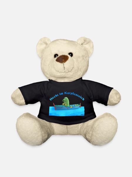 Hecht im Karpfenteich - Teddy - Schwarz