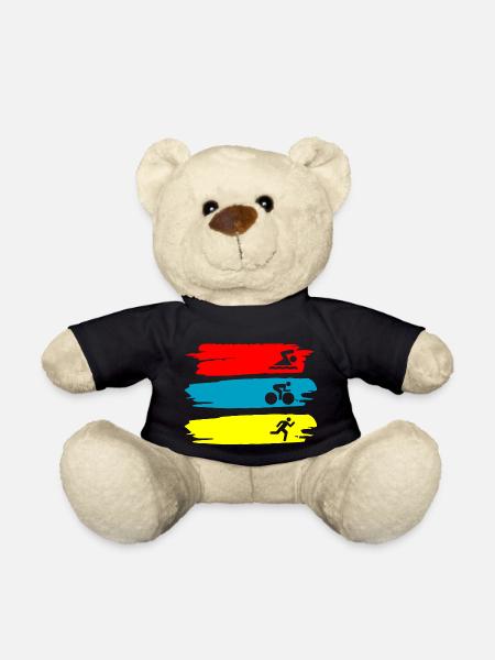 Triathlon - Teddy Bear - black
