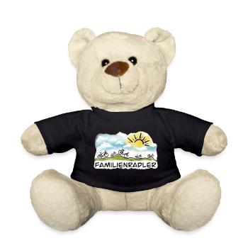 Familienradler Sonnenaufgang Design - Teddy - Schwarz - Vorne