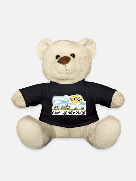 Familienradler Sonnenaufgang Design - Teddy - Schwarz