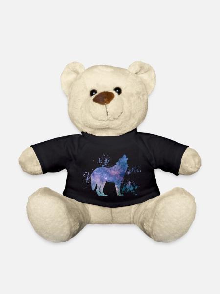Wolf - Teddy - Schwarz