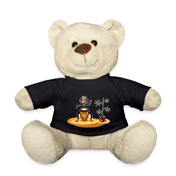 djembe djembe djembe djembe musicien instruments - Nounours - noir - Devant