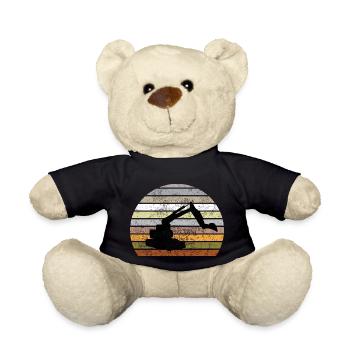 Chemise d’excavatrice - Nounours - noir - Devant