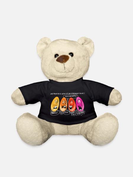 Ostereier - Teddy - Schwarz