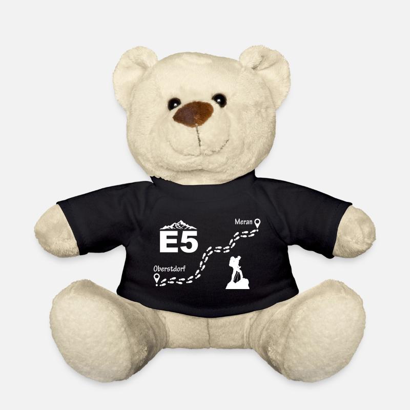 E5 Alpenüberquerung - Teddy - Schwarz