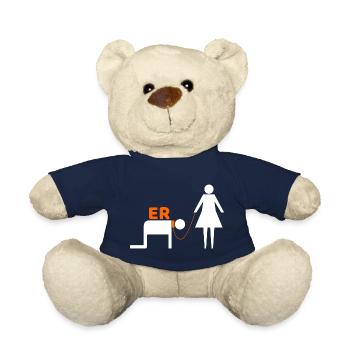 Hen night - Teddy Bear - french navy - Front