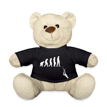 Évolution de l'apnée plongée - Nounours - noir - Devant