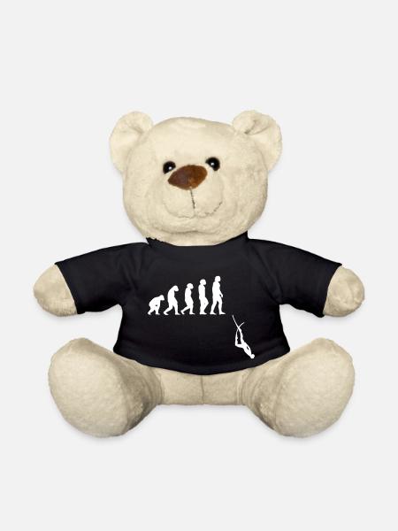 Évolution de l'apnée plongée - Nounours - noir