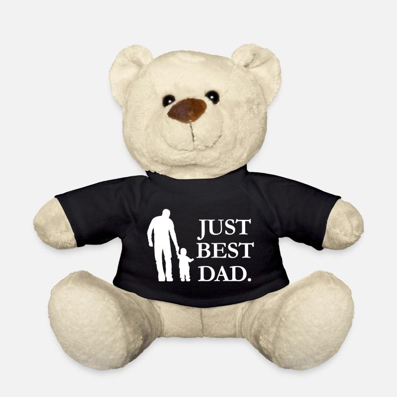 Just Best Dad - Teddy Bear - black