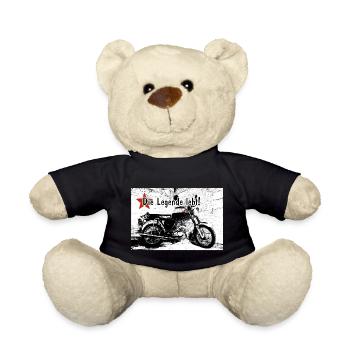 Moped DDR | Die Legende lebt! - Teddy - Schwarz - Vorne