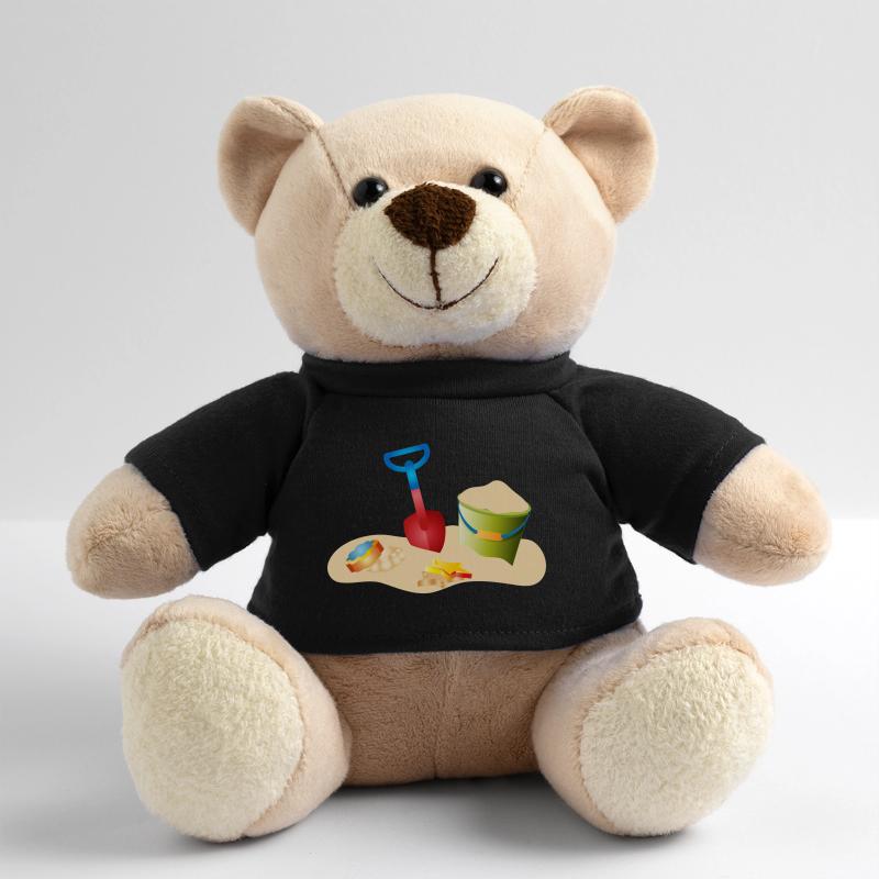 Sand Spielzeug am Strand oder im Sandkasten Teddy