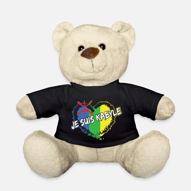 JE SUIS KABYLE - Nounours - noir