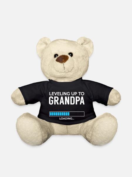 Leveling up to GRANDPA - Loading - Teddy Bear - black