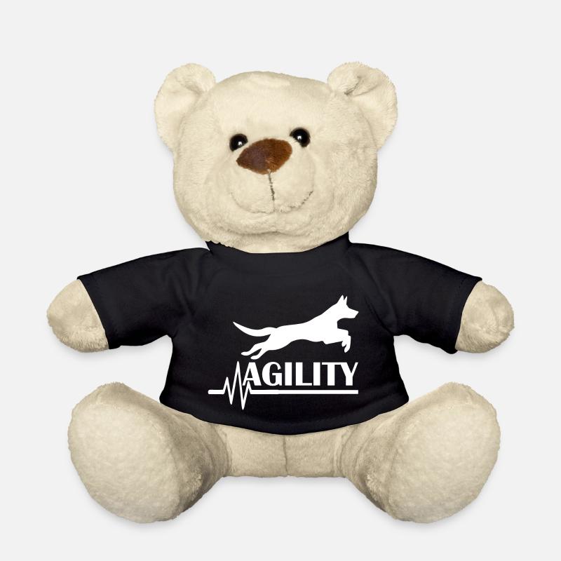 Dog dog agility - Teddy Bear - black