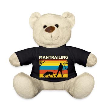Mantrailer Mantrailing Tracking Dog Dog Sport - Teddy Bear - black - Front