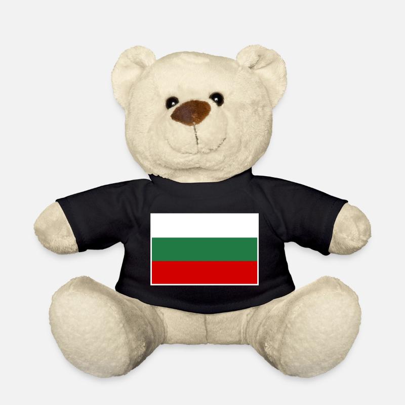 Bulgarien Flagge - Teddy - Schwarz