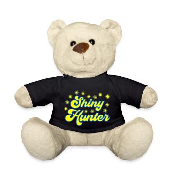 glänzendes Jäger-Poke-Monster - Teddy - Schwarz - Vorne