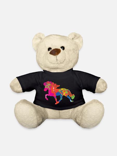 Tölter 2 splashes of colour - Teddy Bear - black