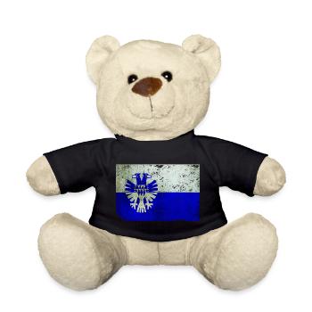 t-shirt flag of Arnhem grunge effect Nederland - Teddy Bear - black - Front