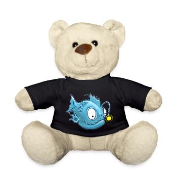 Lanternfish or frogfish - Teddy Bear - black - Front