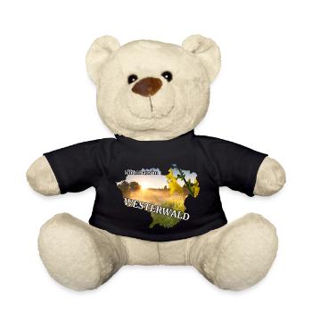 Ich bin aus´m Westerwald - Teddy - Schwarz - Vorne