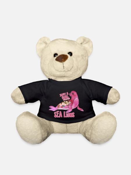 Ocean Sublimation - Teddy Bear - black