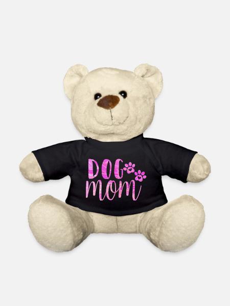 Dog Mom - Teddy Bear - black