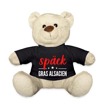 späck gras alsacien - Nounours - noir - Devant