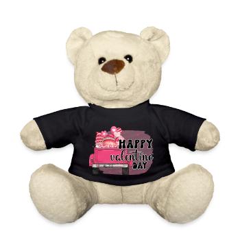 Fröhliches Halloween - Teddy - Schwarz - Vorne