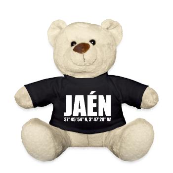 Jaén Coordinates - Teddy Bear - black - Front